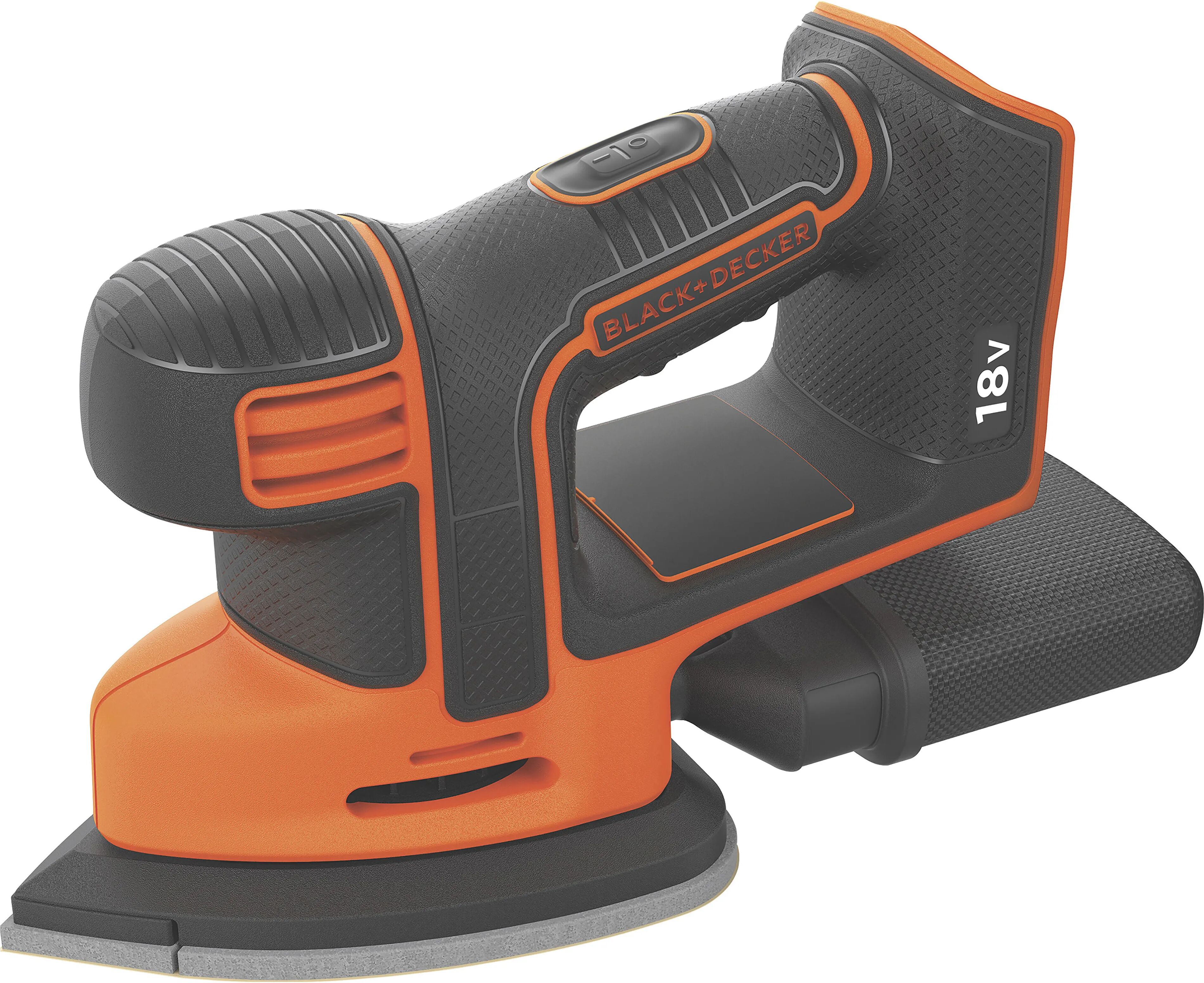 Black & Decker LEVIGATRICE MOUSE B&D 18V BDCDS18N-XJ A BATTERIA LITIO CORPO MACCHINA IN VALIGETTA