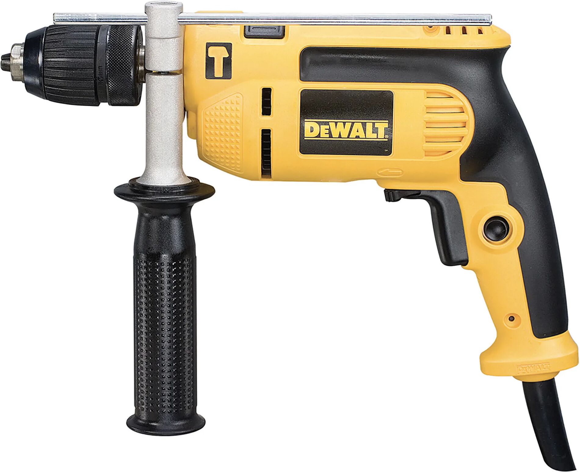 dewalt trapano percussione  701 w dwd024ks-qs con set 5 punte 4, 5, 6, 8, 10 dt6952-qz