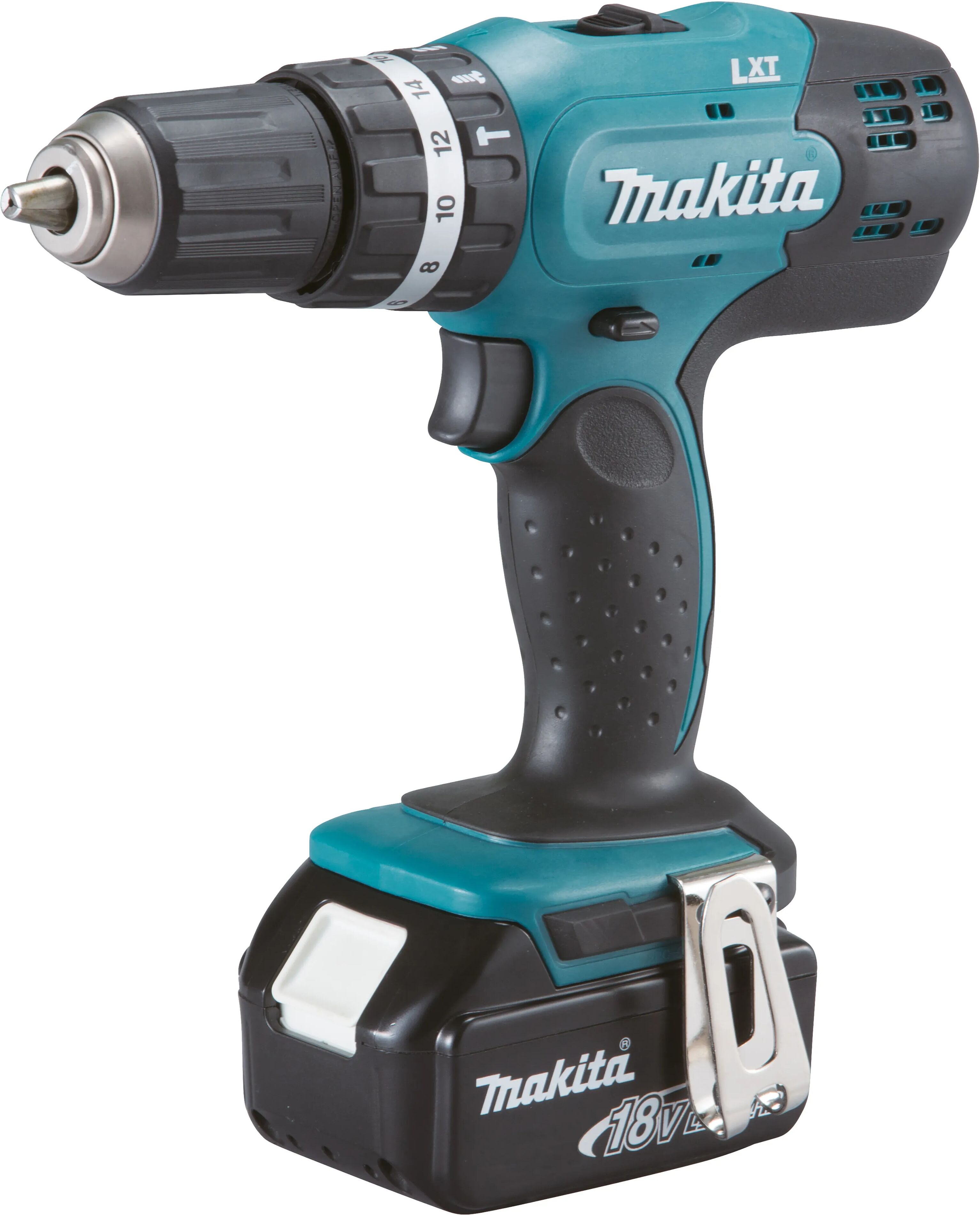 Makita TRAPANO BATTENTE 18 V  DHP453RFE BATTERIA LITIO 3,0 Ah PESO 1,9 kg