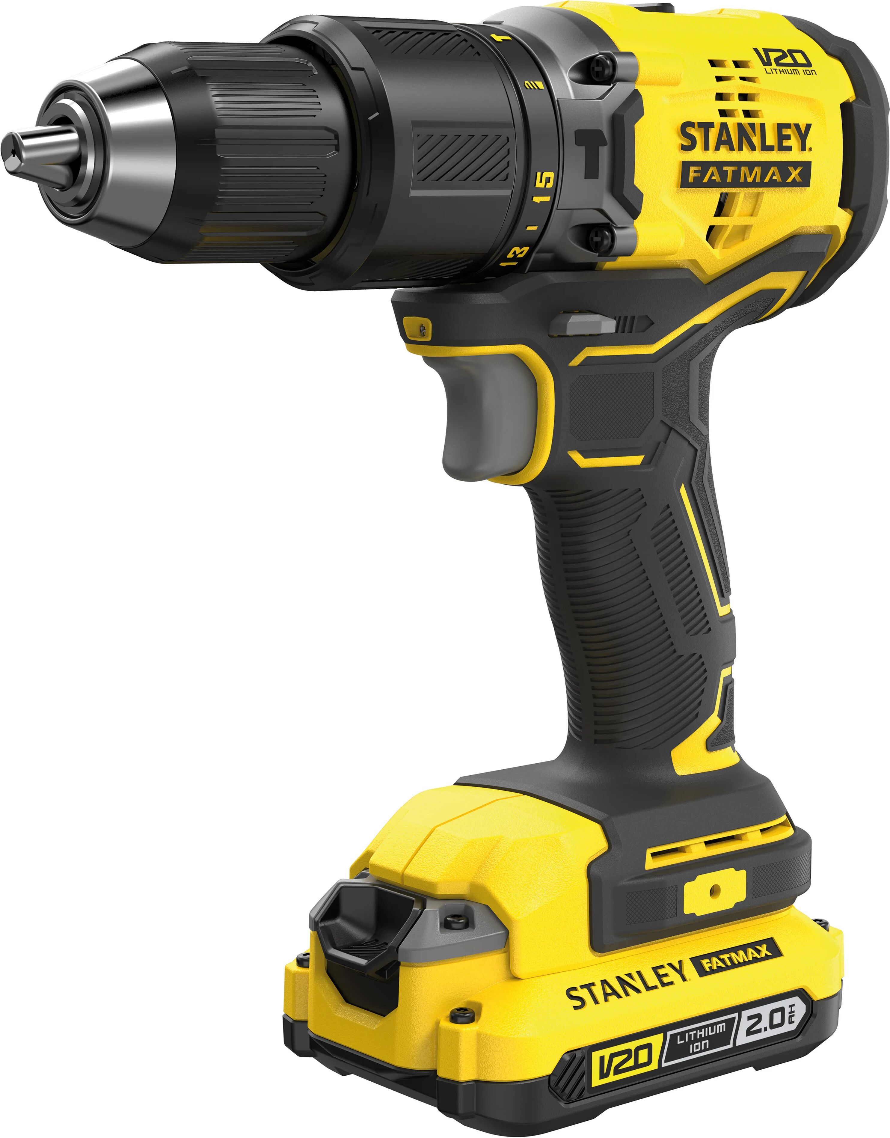 Stanley TRAPANO BATTENTE FATMAX 18 V BRUSHLESS SFMCD715D2K-QW