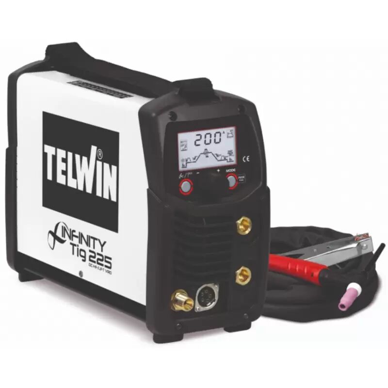 Telwin Infinity Tig 225 Dc-hf/lift Vrd   Saldatrice Tig