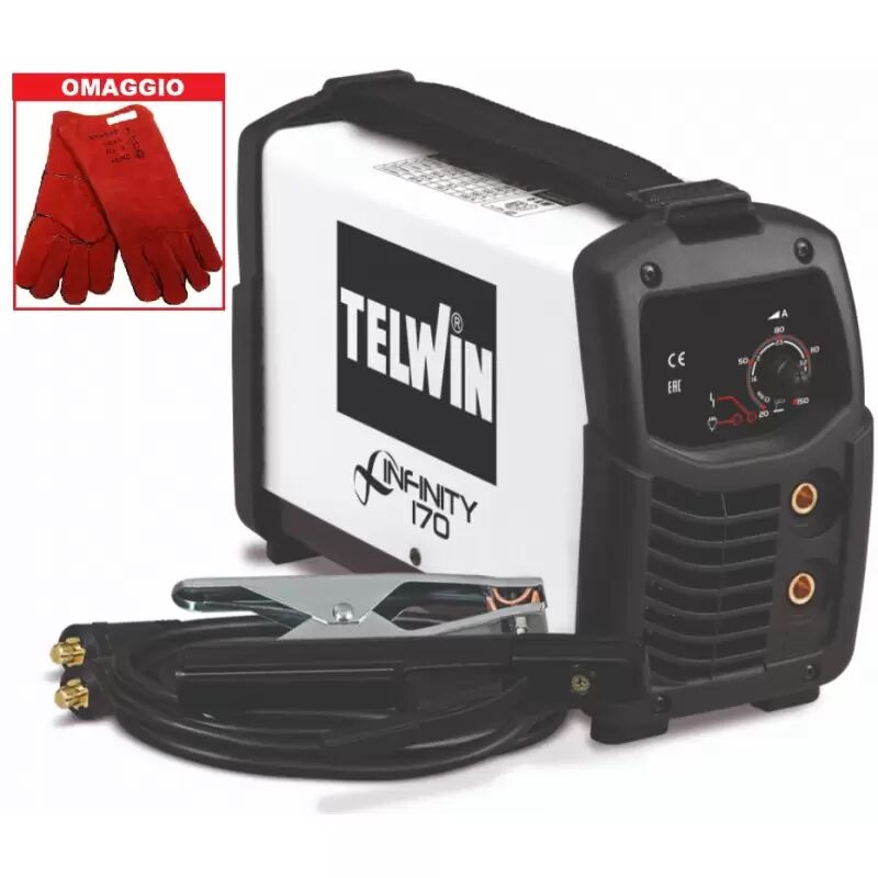 Telwin Infinity 170   Saldatrice Inverter Mma + Omaggio