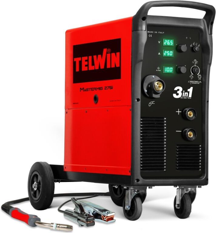 Telwin Mastermig 275i   Saldatrice Multiprocesso (mma, Mig Mag, Tig)