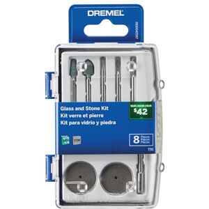  Dremel 8250 Herramienta rotativa inalámbrica de iones de litio  de 12 V con motor sin escobillas, 5 accesorios de herramientas rotativas,  batería de 3 Ah, cargador y bolsa de herramientas 