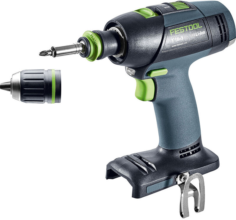 Festool T18+3 Li Basic accu accuboormachine (body) 18V Li-ion