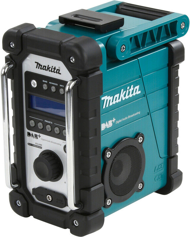 Makita DMR110 DAB+/FM bouwradio 230V/7.2/10.8/14.4/18V Li-ion