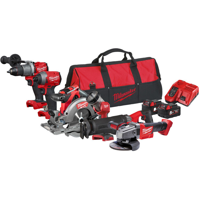 Milwaukee M18 FPP6C3-502B combopack 18V Li-ion