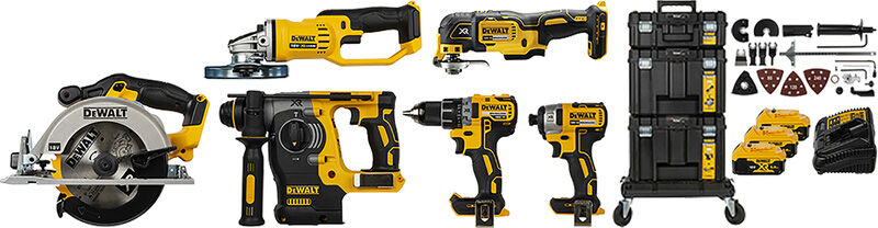 DeWALT DCK654P3T-QW combopack 18V Li-ion