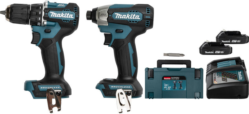 Makita DLX2423AJ combopack 18V Li-ion