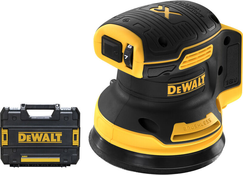 DeWALT DCW210NT-XJ excentrische schuurmachine (body) 18V Li-ion