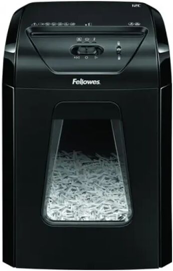 Fellowes Papiervernietiger Powershred 12C 4x40mm Zwart