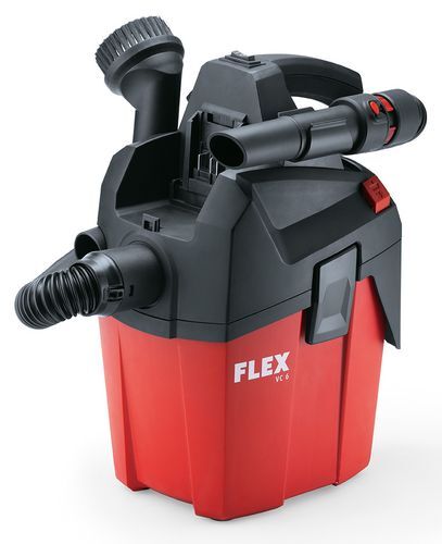 Flex-tools VC 6 L MC 18.0 Accu Stofzuiger 18V excl. accu's en lader