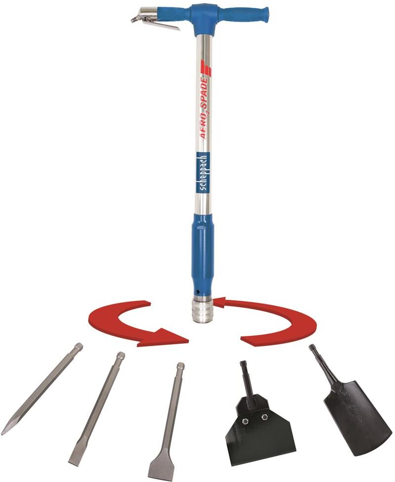 Scheppach Pneumatische 5-in-1 Tool AERO 2 SPADE