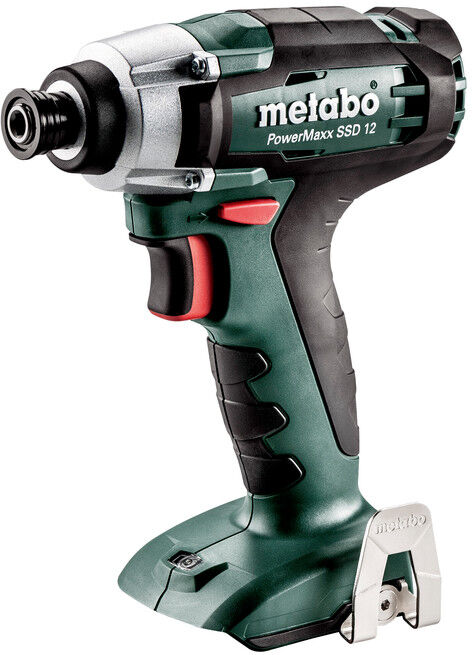 Metabo 601114840 PowerMaxx SSD 12 Accu-Slagschroevendraaier 12V excl. accu's en lader in metabox