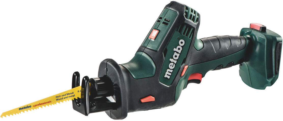 Metabo 'SSE 18 LTX Compact Reciprozaag 18V excl. accu''s en lader in Metaloc'