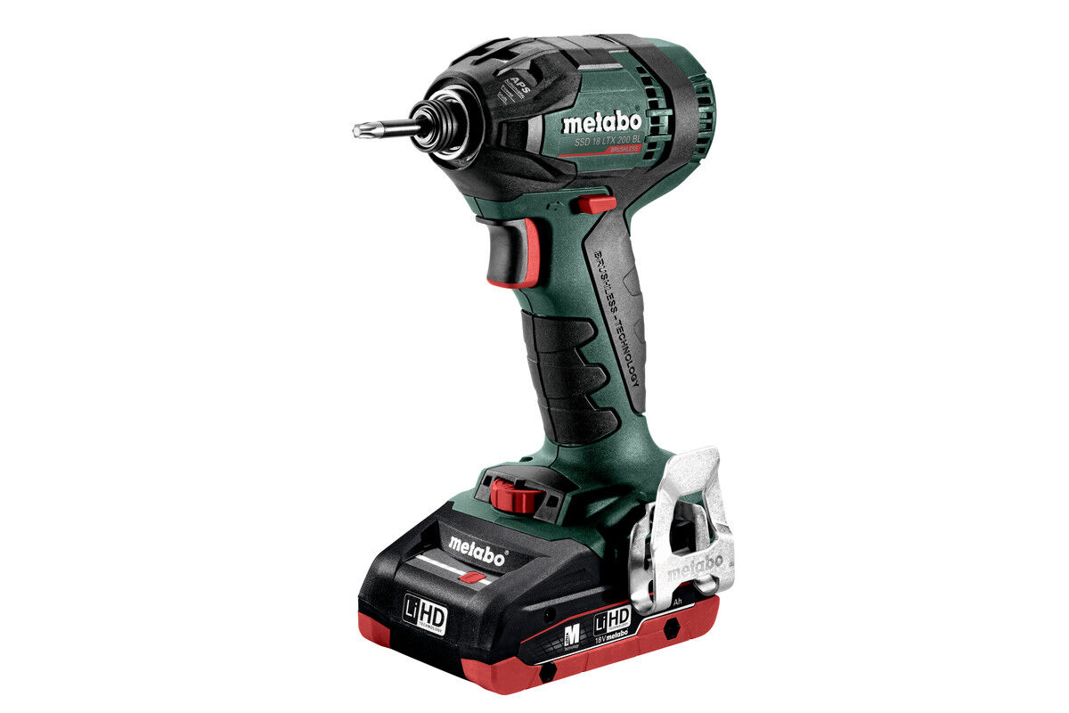 Metabo SSD18LTX 200 BL Accuslagschroevendraaier 18V 4,0Ah LiHD in koffer 602396800