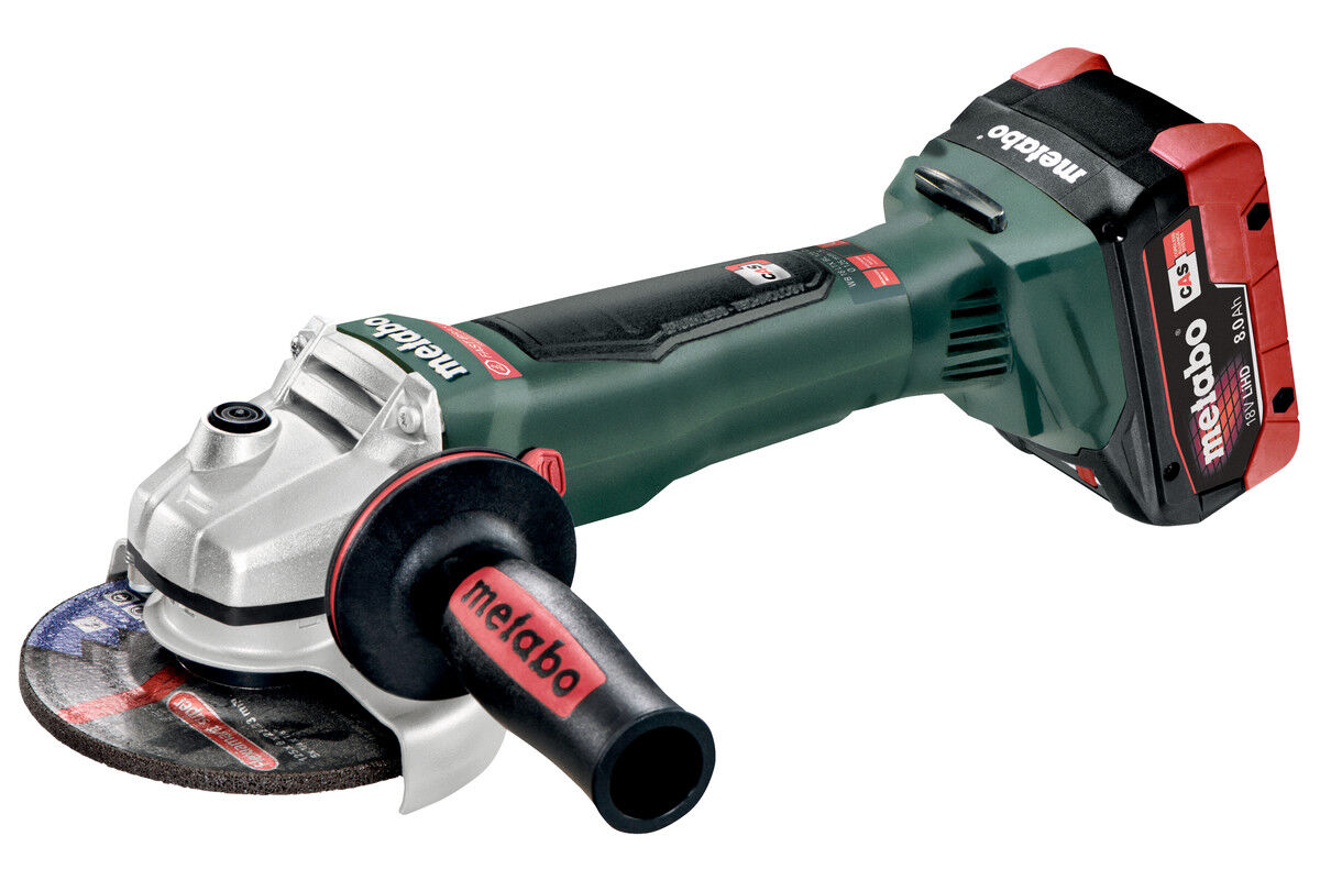 Metabo WB 18 LTX BL 125 Quick Haakse Slijper 18V 8,0Ah LiHD