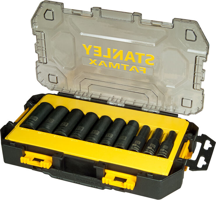 Stanley FMHT0-74720 FatMax ToughBox Lange doppenset 1/2" 10-Delig