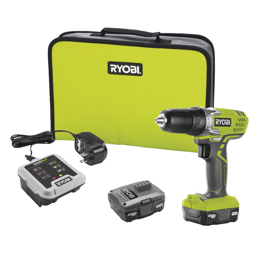 Ryobi R12SD-LL13S Accuboormachine 12 Volt 1.3 Ah Li-ion