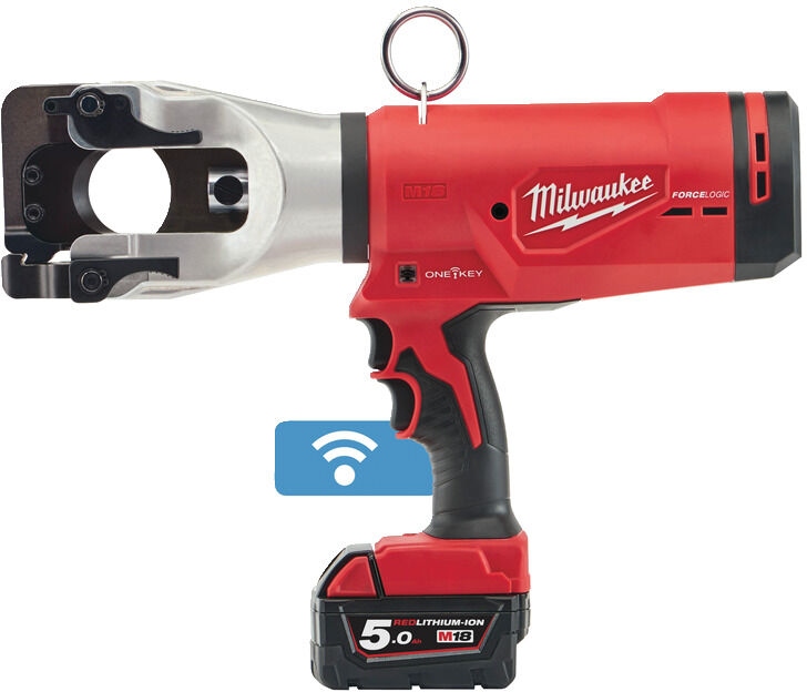 Milwaukee M18 HCC45-522C Force Logic hydraulische accu kabelkniptang 18V 5.0/2.0Ah Li-Ion