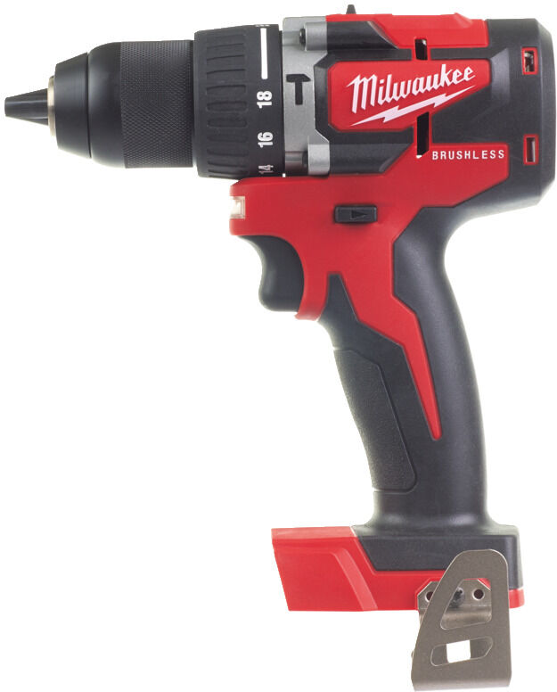 Milwaukee M18 CBLPD-0X Koolborstelloze Accu Compactslagboormachine 18V excl. accu's en lader 4933464557