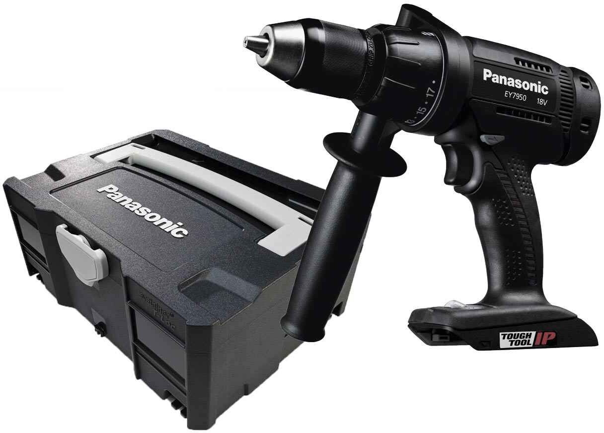 Panasonic EY7950XT accu klop schroefmachine Tough Tool IP 18 volt li-ion in systainer