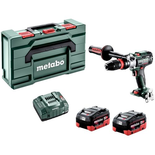 Metabo SB 18 LTX-3 BL Q I Metal 18V LiHD Accu Klopboormachine Set (2x 5.5Ah) In Metabox - 130Nm - 68mm