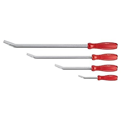 Milwaukee Set van 4 hefbomen van 200, 300, 450 en 610 mm 4pc Pry Bar Set 4pc Pry Bar Set. 8 'inch, 12' inch, 18 'inch, 24' inch