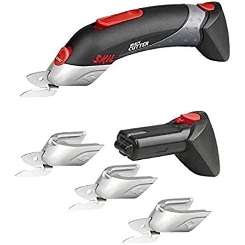 SKIL Accuschaar Multi-Cutter 2900 AJ (universele snijder, incl. oplader, 2 x accu 4,8 V, 4 x schaarkop, universele schaar)