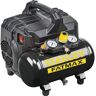 Stanley DST101/8/6 Compressor - 0,75kW - 8 Bar - 6L - 105L/min - Olievrij - Euro