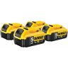 DeWALT DCB184 4-Pack 18V Li-Ion Accu - 5.0Ah (4st)