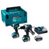 Makita DLX2418TJ Combiset voor zwaardere boor- en schroefklussen DHP486 en DTD153 3 x 5.0 Ah