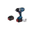 Bosch BITURBO accuslagmoeraanzetter GDS 18V-1050 H (aanhaalmoment 1.050 Nm, losbreekmoment 1.700 Nm, 2x accu ProCORE18V 5.5Ah, snellader GAL 1880 CV, in L-BOXX 136)