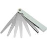 Darmlly (R) Zilver Tone Metrische Dikte Feeler Gauge Blades 0.02-1mm Tool