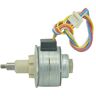 Aqxyqaz Kuaizi 25 Captive 12V of 24V lineair P.M Stepper Motor Max 12mm beroerte Kuaizi (Size : 12V)