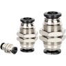 NIJLTCRBK PM zwarte partitie Quick Connector PM4/6/8 luchtpijp Quick Connector partitie recht door plaat (maat: PM12)