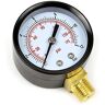 WilTec Manometer drukvat/manometer radiaal DN8 (1/4") 12.9mm 0-12bar 0-170 PSI diameter ~50mm