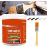 OBONG Rust Renovator,Multi Rust Remover for Metal,Water-Based Metal Rust Remover,Multi Purpose Anti-Rust Paint with Brush（300g） (White)