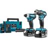 Makita Accu Combiset DLX2220JX2 18V set