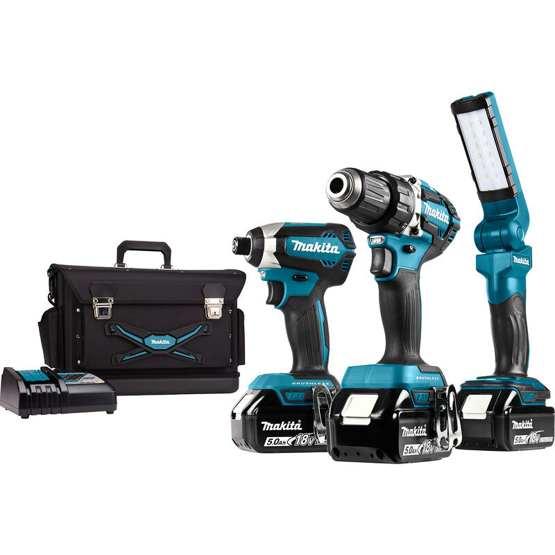 Makita DLX3090TX1 combopack * 18V - 5,0Ah Li-Ion.