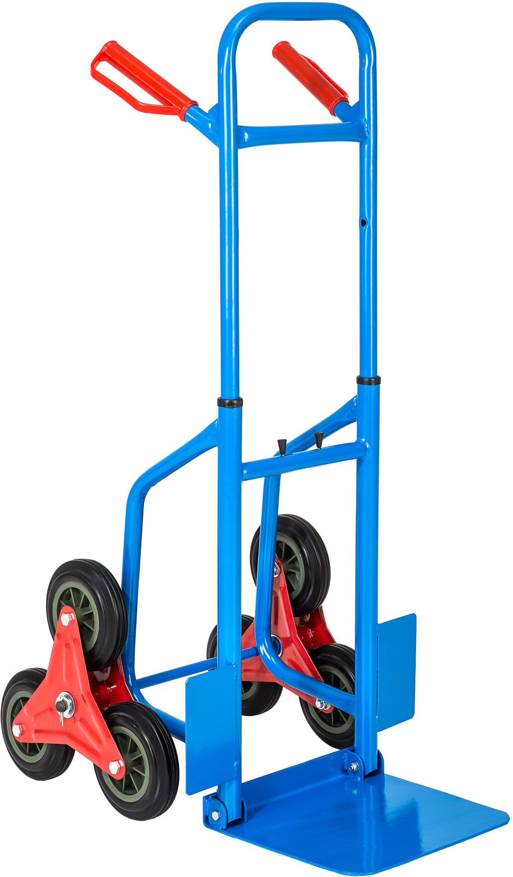 tectake Trapsteekwagen tot 100kg - blauw