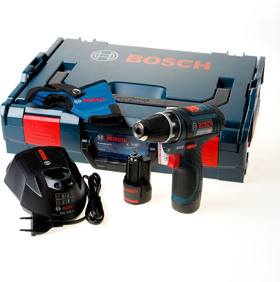 Bosch Accu schroevendraaier GSR12V-15 2x2.0ah