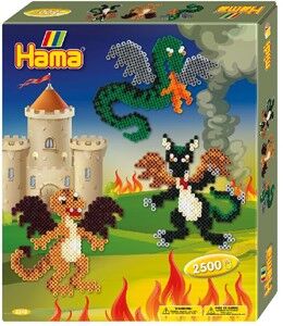 Hama strijkkralen 3245 Dragons 2500st