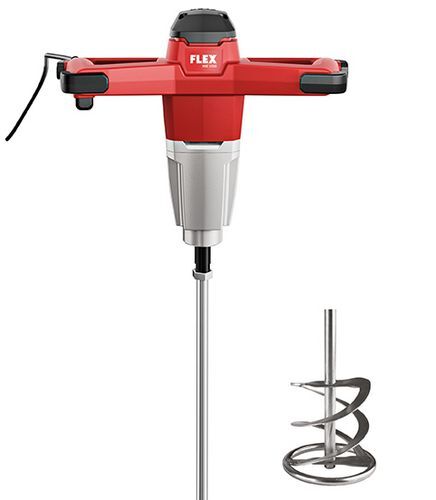 Flex-tools MXE1000 + WR2 120 Mengmachine 1010 Watt met 1 versnelling en gasgeefschakelaar