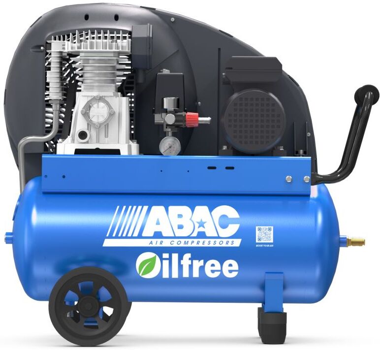 ABAC PRO A29B-0 50 CM2 Zero Compressor 255 l/min 50 ltr. 10 Bar 230 Volt