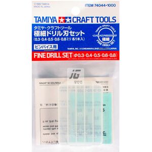 Warhammer Borsett Fine Drill Set 5 bor 0,3-0,8 mm Tamiya