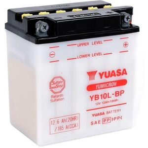 YUASA YUASA Konvensjonelt YUASA-batteri uten syrepakke - YB10L-BP Batteri uten syrepakke 135 mm