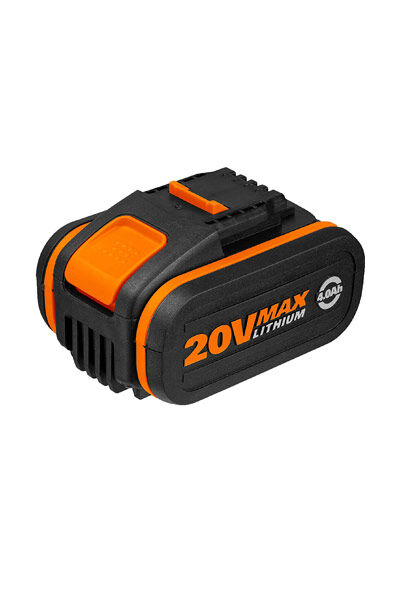 Worx Batteri (4000 mAh 20 V, Sort, Originalt) passende til Batteri til Worx WG545E.1