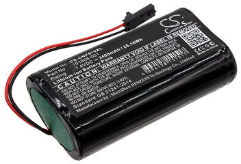 ComSonics Batteri (3400 mAh 7.4 V, Sort) passende til Batteri til ComSonics 101610-DF