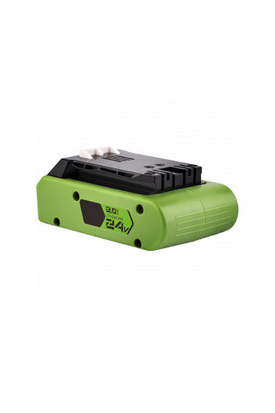 GreenWorks Batteri (2000 mAh 24 V, Grønn) passende til Batteri til GreenWorks G24DS